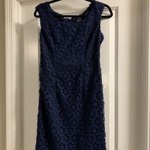 Adrianna Papell Navy floral dress